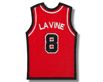 Zach LaVine Chicago Bulls Basketball Jersey Embroidered Patch