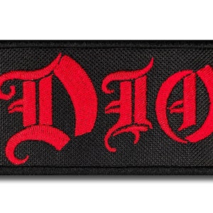 Dio Metal Band Embroidered Patch