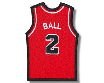 Lonzo Ball Chicago Bulls Basketball Jersey Embroidered Patch