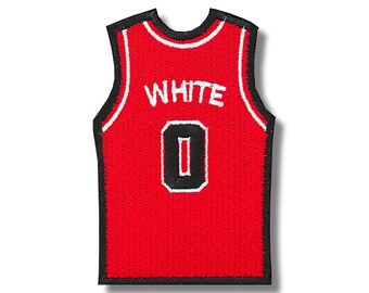 Coby White Chicago Bulls Basketball Jersey Embroidered Patch