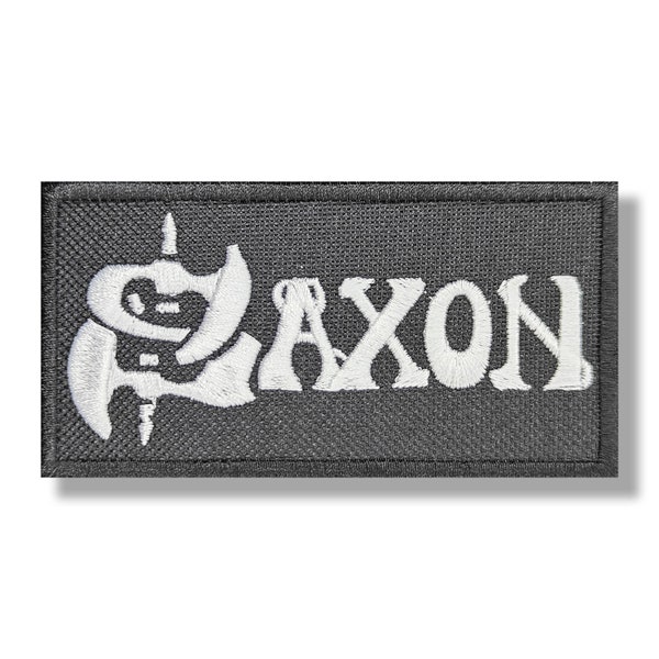 Saxon metal Embroidered Patch