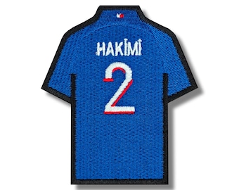 Achraf Hakimi PSG Jersey Embroidered Patch