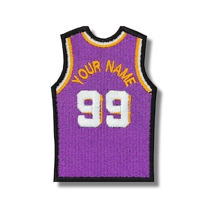 Écusson brodé personnalisé pour maillot de basket-ball des Phoenix Suns