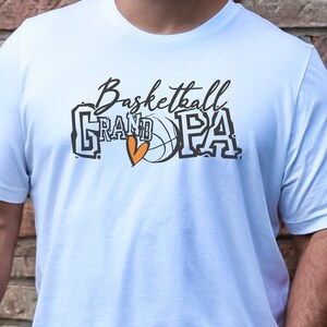 Basketball Grandpa Shirt, Basketball Tshirts, Basketball Mom, Basketball Shirt, Sport Dad, Basketball Shirt for Men, Basketball Tee