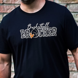 Basketball Brother Shirt, Basketball Tshirts, Basketball Dad, Basketball Mom, Basketball Shirt, Sport Dad, Basketball Shirt for Men