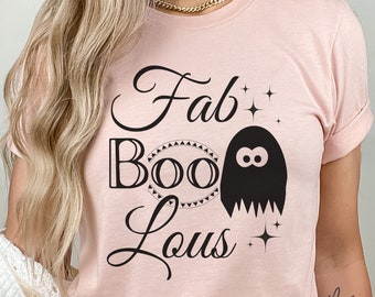 Fab Boo Lous Shirt, Halloween Boo Shirts, Halloween Shirts, Hocus Pocus Shirts, Fall Shirts, Halloween Outfits, Halloween Funny Shirt