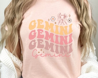 Gemini Shirt, Gemini Sign, Gemini Zodiac Gift, Zodiac Gemini Gift, Gemini Birthday, Astrology Gemini, Gemini Sweatshirt, Gift For Her Zodiac