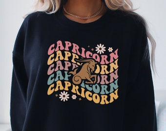 Capricorn Shirt, Capricorn Sign, Zodiac Capricorn Gift, Capricorn Birthday, Astrology Capricorn, Capricorn Sweatshirt, Gift For Her Zodiac