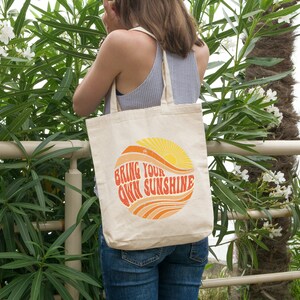 Sunshine Tote, Summer Beach Tote, Bring Your Own Sunshine, Party Beach Tote, Summer Beach Bag, Summer Beach Trip, Beach Tote Bag, Lake Bag