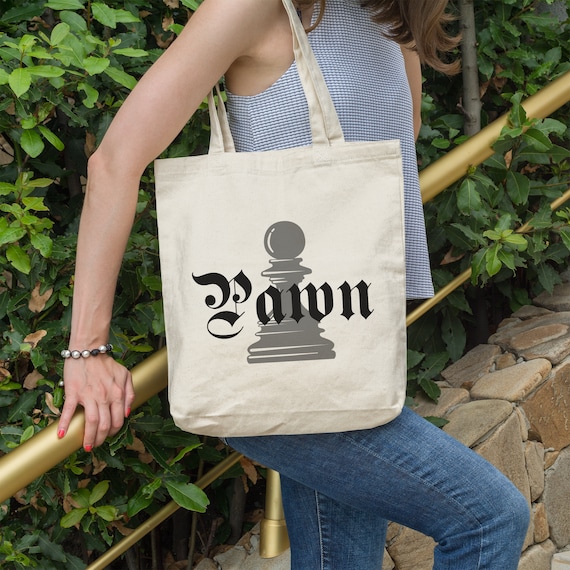 Schachpfand Tasche, Pfandtasche, Schachturnier, Schachtasche, Schachgeschenke, Damen Gambit, Schachliebhaber, Schachteam, Schachverein, Schachfigur