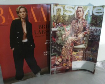 Souvenir de collection Brie Larson 2 Pak Magazines