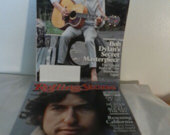 Collector Keepsake Bob Dylan  2 Pak Magazines