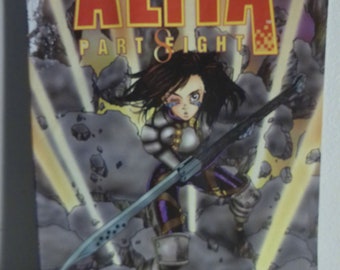 Souvenir collector d'Alita, bande dessinée Battle Angel