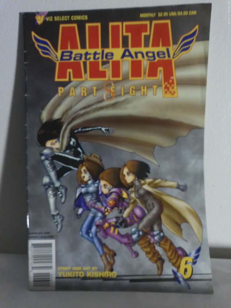 Collector keepsake Alita Battle Angel Comic Book image 1