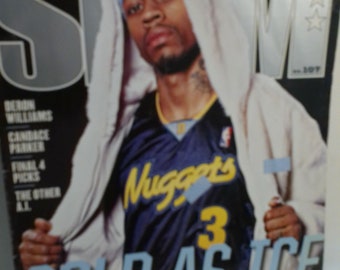 Sports keepsake Magazine Cool As  Ice Iverson