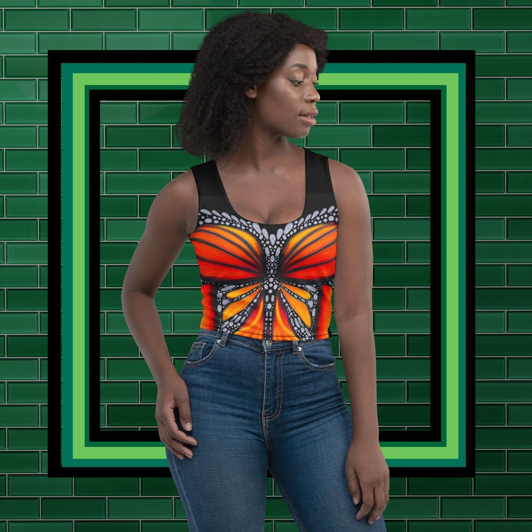 SAVAGE WINGS CROP TOP main image 1