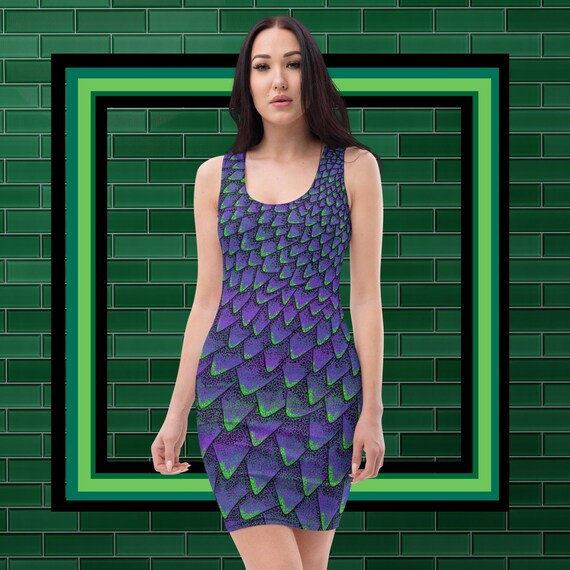 dragon bodycon dress Dragon's embrace bodycon sheer mesh dress  rage quit