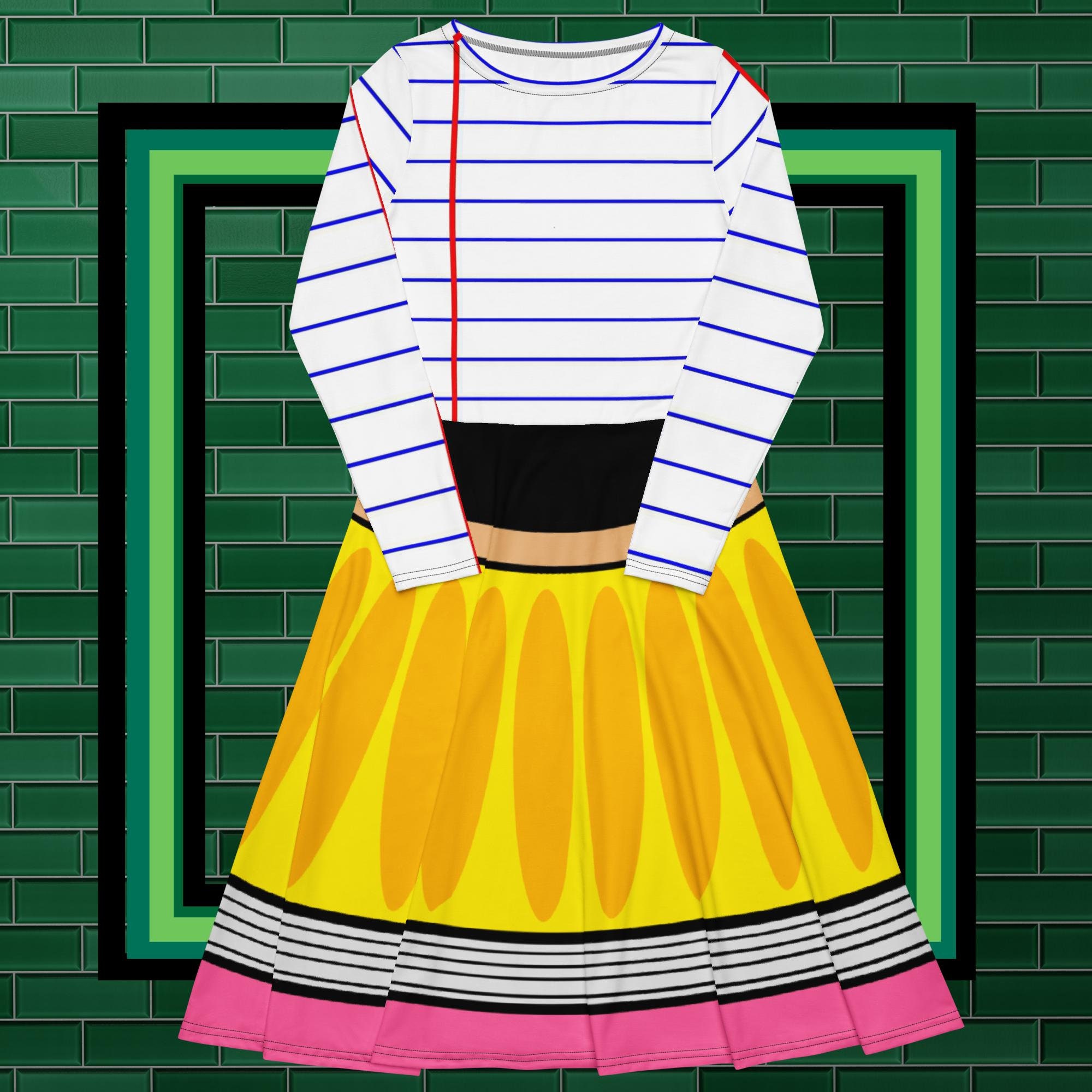 Bleistift- und Papierkleid