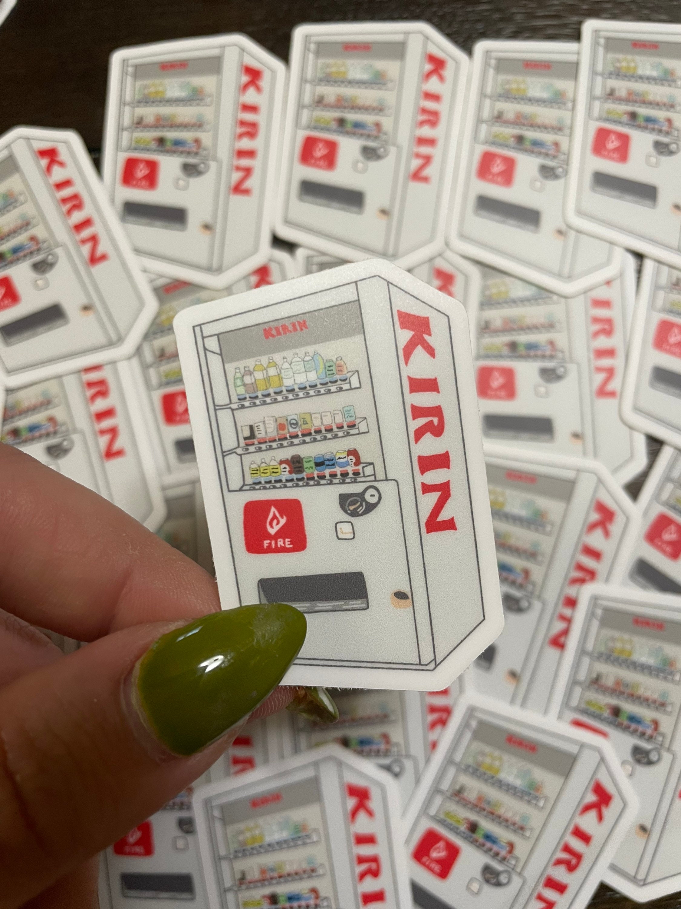 Vending Machine Sticker Japanese Japan Cute Kawaii Sticker - Etsy