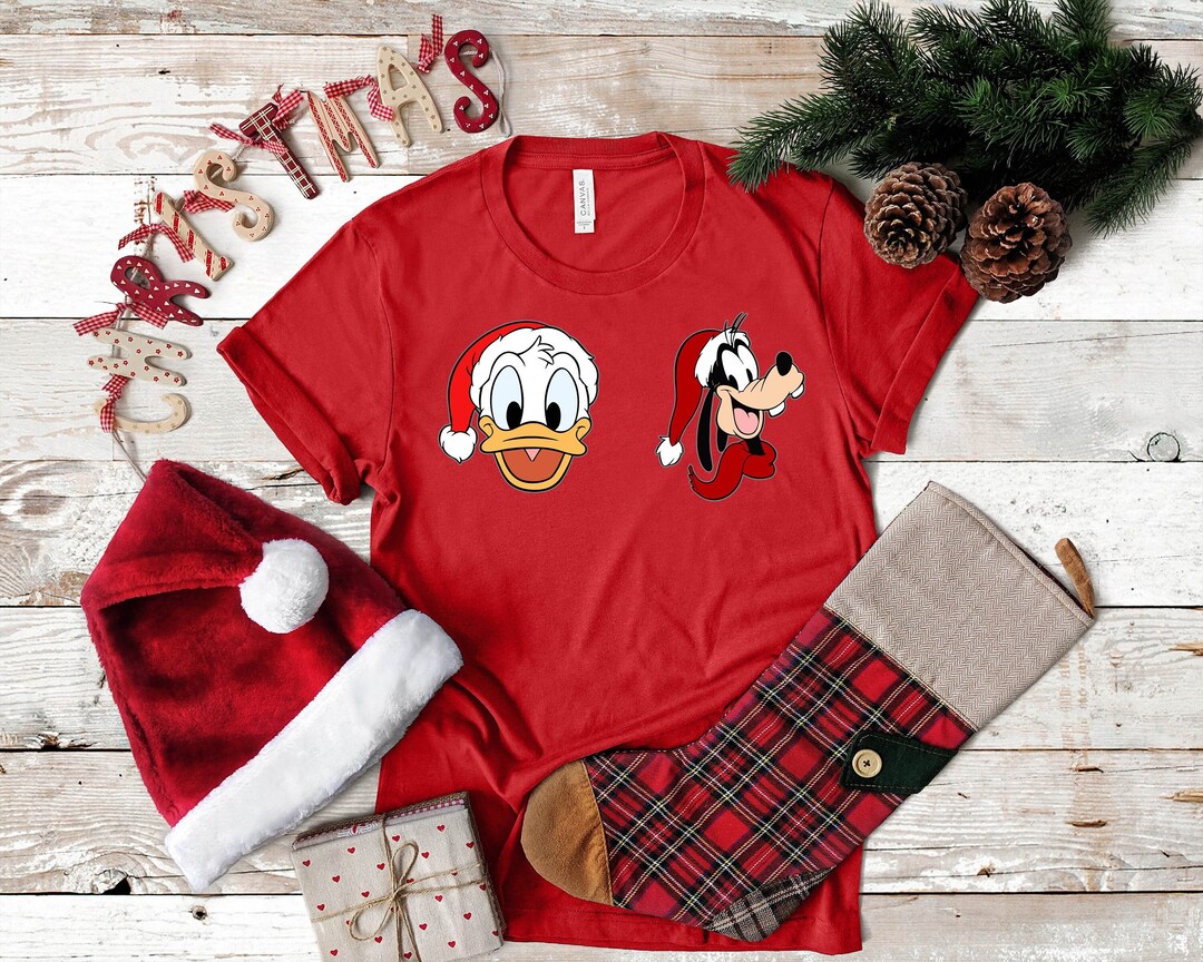 Disney Donald Duck Shirt Disneyy Christmas Shirt Funny - Etsy