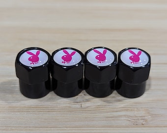 4x Tire Dust Caps Wheel Air Valve Stem Screw Covers