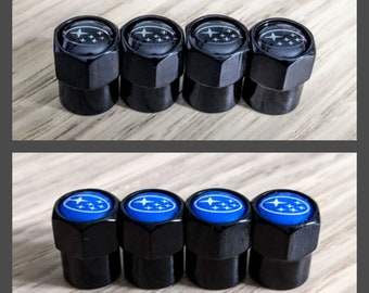 4x Tire Dust Caps Wheel Air Valve Stem Screw Covers