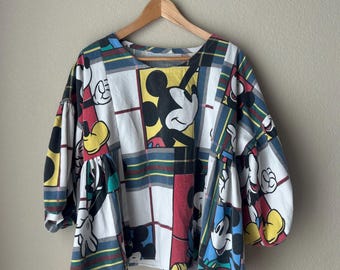 Plaid Mouse Shirt - Women’s