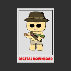 Grub - Rust Character Posters *DIGITAL DOWNLOAD*