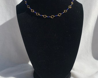 Blue Goddess Necklace