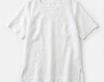 European Linen T-Shirt - Lightweight Breathable Summer Top
