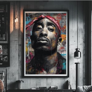 2pac：コンクリートから咲いたバラ - Etsy 日本