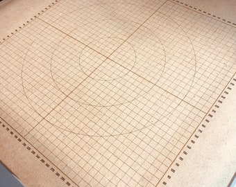 Laserraster (400 mm x 400 mm) Werkgebied - Lightburn Bestand downloaden .lbrn2 .svg