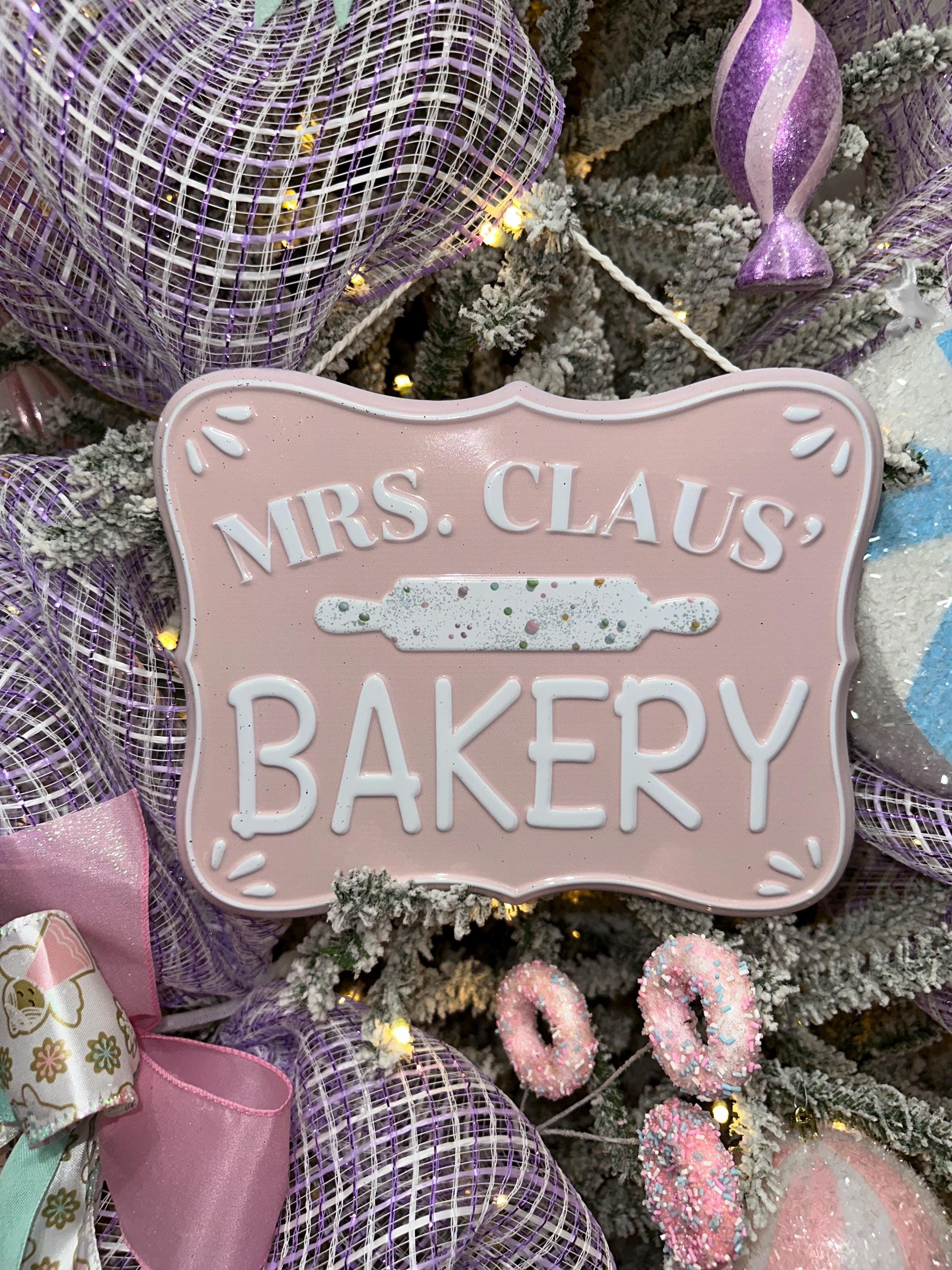 Candyland Christmas Tree Kit – Mrs Claus Bakery Pastel Holiday Decor ...