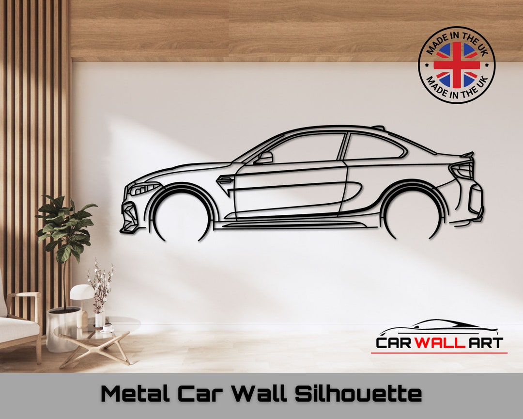 M2 Competition, Metal Car Wall Art, Car Guy Gift, Car Wall Art, Metal