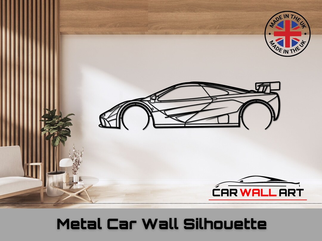 Metal Car Wall Art, Car Guy Gift, Car Wall Art, Metal Wall Art, Car