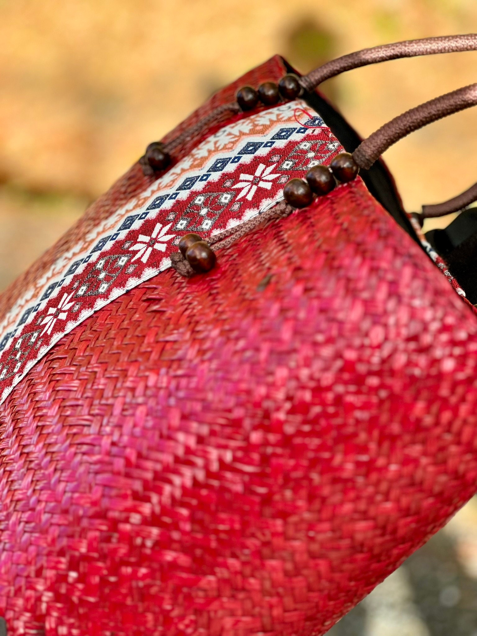 Bamboo Bag Handwoven Artisan Handbag Basket Tote Bag - Etsy Canada