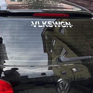 VLKSWGN-sticker - Aufkleber voor Volkswagen Car Decor Accessories