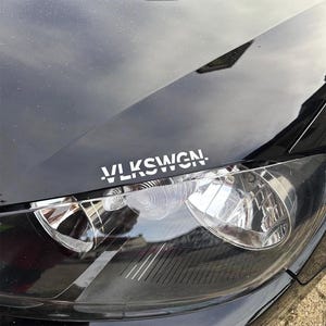 VLKSWGN-sticker - Aufkleber voor Volkswagen Car Decor Accessories