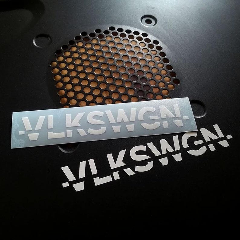 VLKSWGN Sticker Volks Wagen Vinyl Decal Car Decor | Fast Shipping From ...