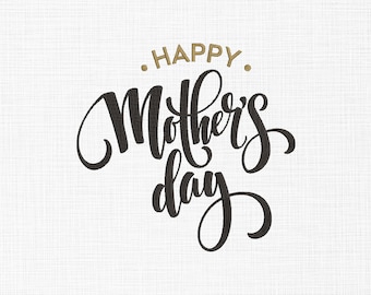 Happy Mother's Day Embroidery Design Mother's Day Embroidery Files Mother Love Embroidery Design Machine Embroidery 5 Sizes Digital Download