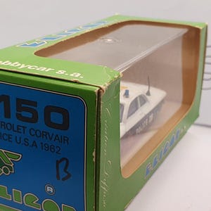 Lot 2 Eligor 1/43 Chevrolet Corvair 1962 - Police USA & Pompiers USA (Washington)