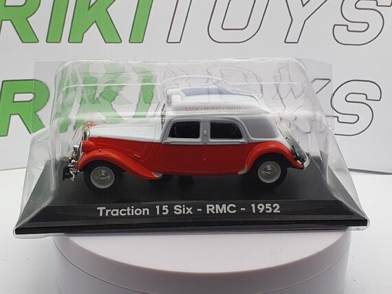Citroen Traction 15 Six Radio Monte Carlo (1952) Newsstand 1/43