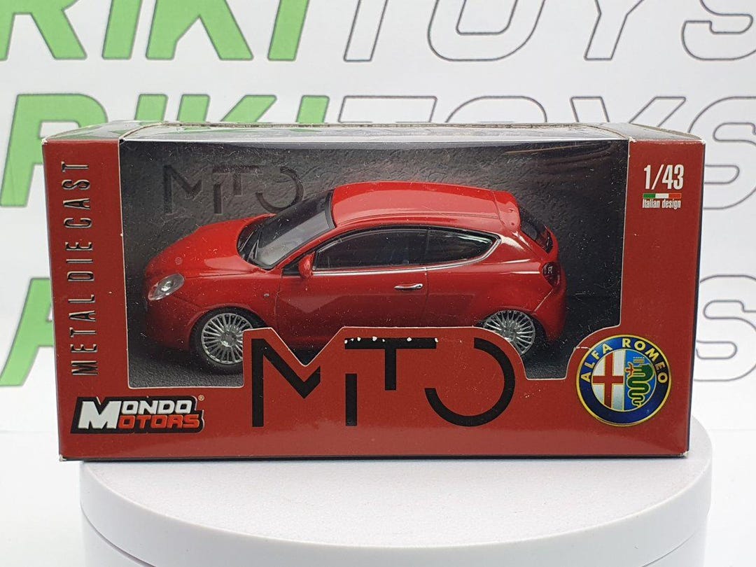 アルファロメオ ミト モンドモーターズ 1/43 レッド 2008 - Etsy 日本
