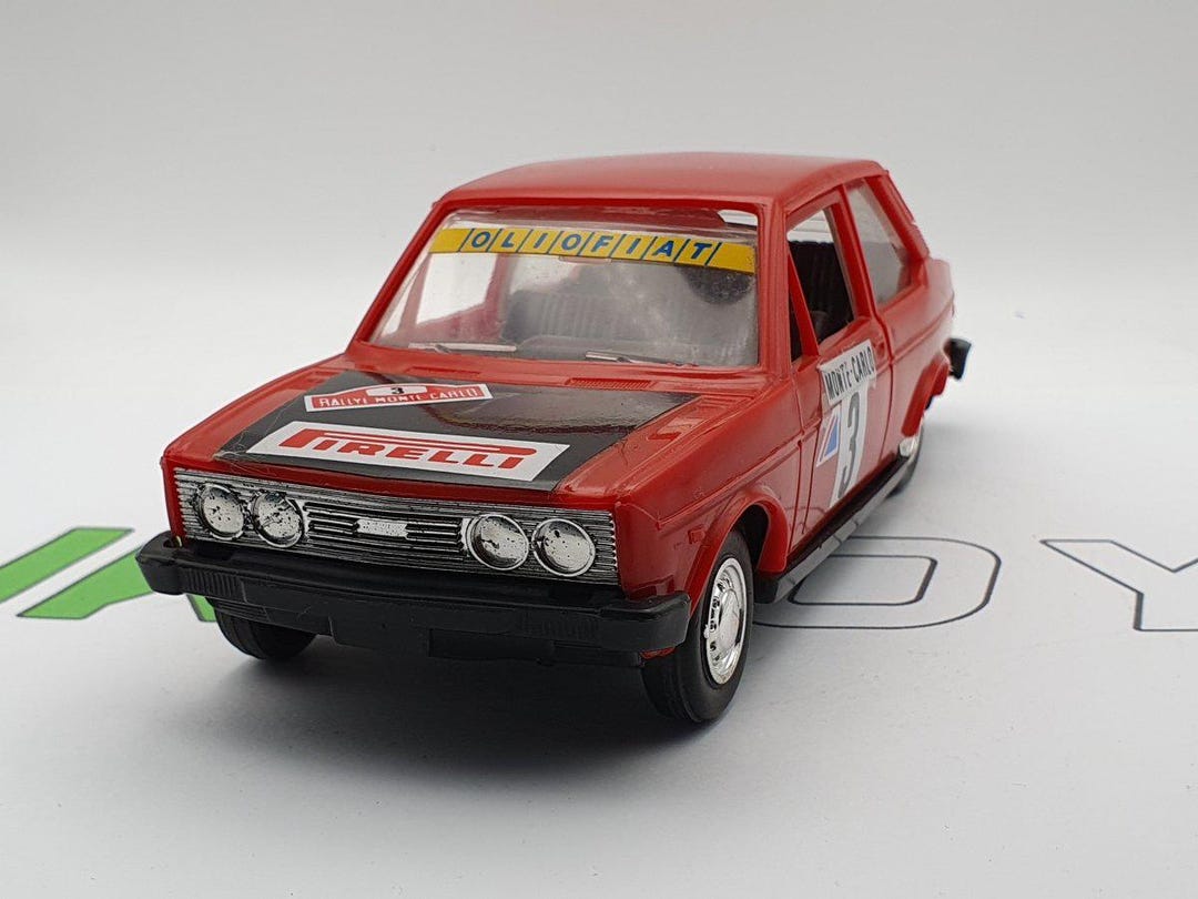 Vintage Polistil Italy 1/66 RJ 13 Fiat 131 pr.Neuf Boîte orig