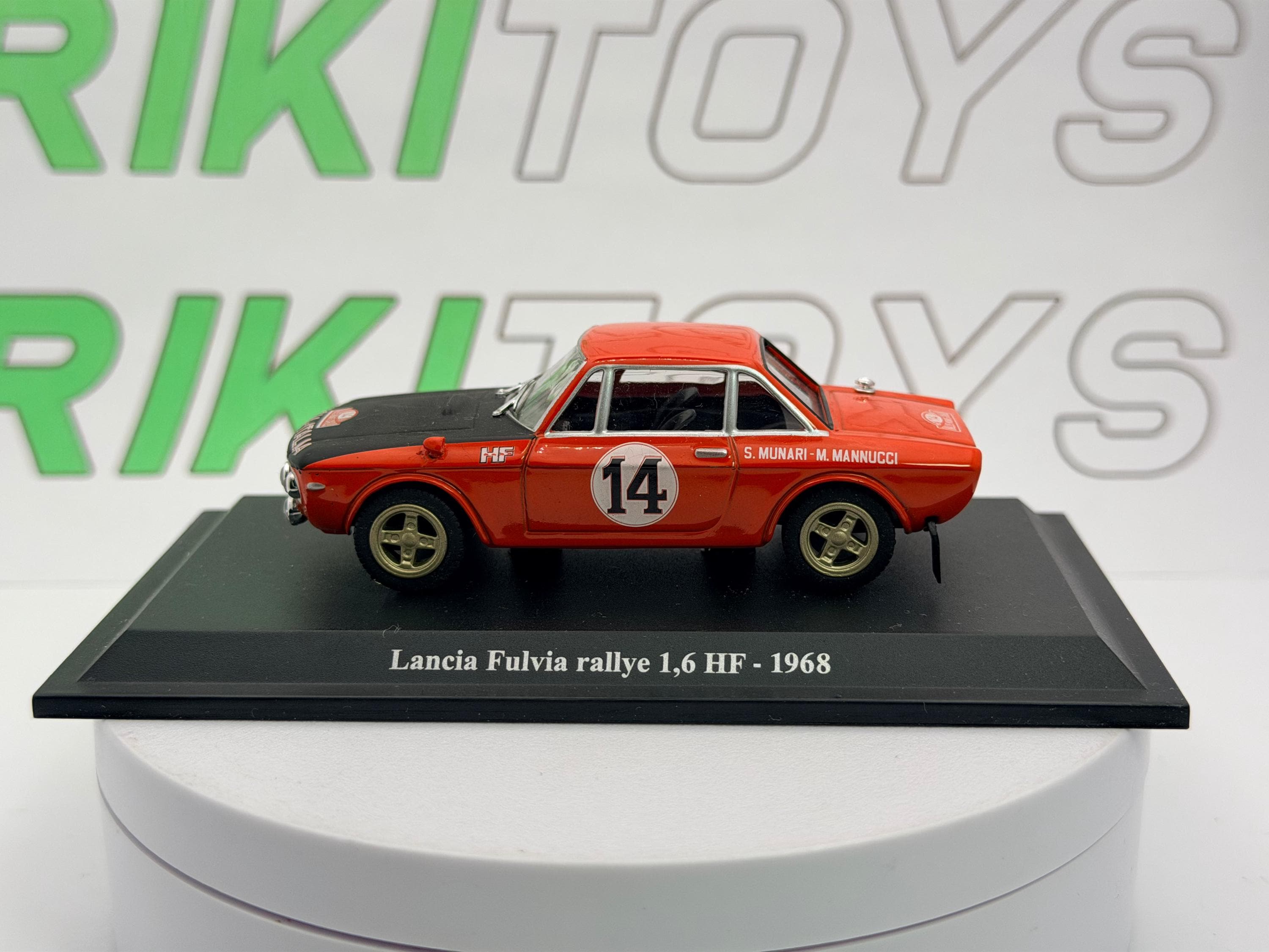Lancia Fulvia HF 1600 Norev 1/43 Red 1970 - Etsy