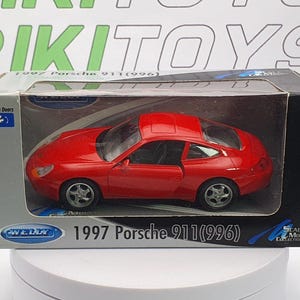 Porsche 911 996 Welly 1/38 Red 1997