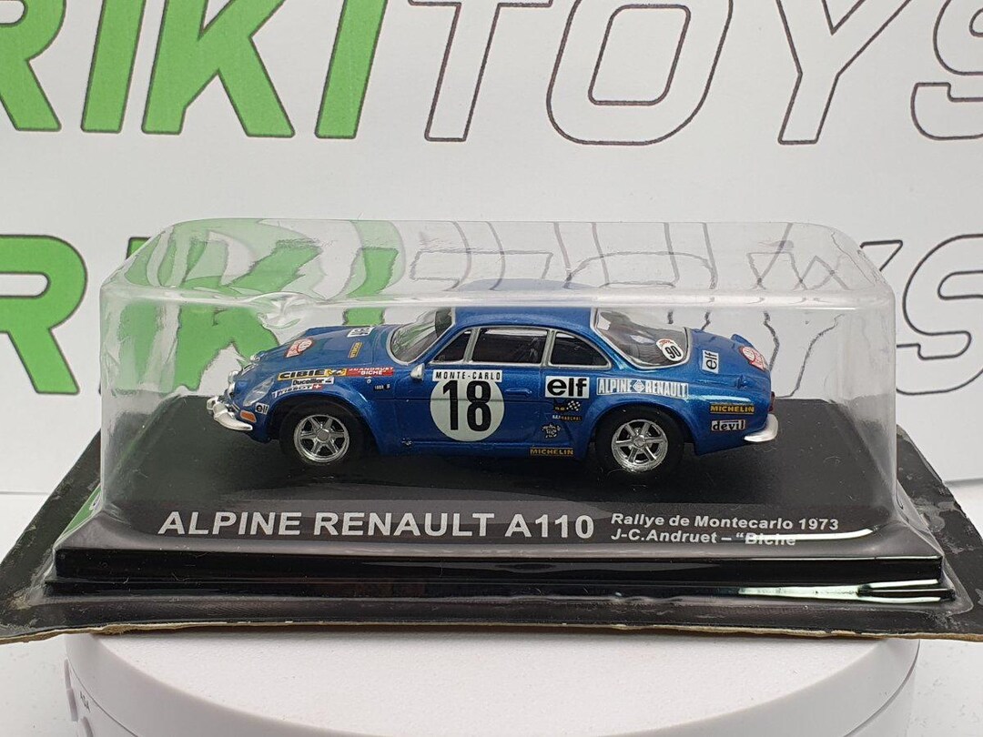 Coffret Alpine A110 1800S Cofradis 1/43 – Vainqueur RMC/TDC 1973 – Résine – Rare