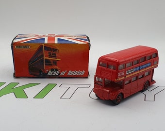 Double Decker Bus Matchbox 1/66 With Box