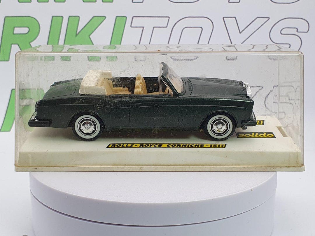 Rolls Royce Corniche Solido 1/43 Green 1986 - Etsy