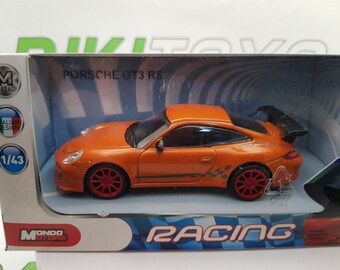 Modèle Réduit Porsche 911 GT3 RS (997) Orange 1/43 Par Mondo Motors - Occasion